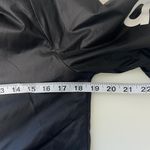 Adidas Linear Windbreaker Black Logo Full Zip Hooded Jacket Photo 7