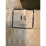 White House | Black Market Women's High-Rise Slim Crop Pants White Size 14 Photo 5