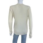 Club Monaco  Cream Cashmere Sweater Cardigan Size L Photo 2