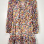 ZARA  Floral Ruffle Dress Photo 2