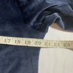 Honeydew Intimates Long Sleeve Super Soft‎ Velour Casual Shirt Medium Blue Photo 2