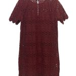 Abercrombie & Fitch NWT 1892 Collection Lace Overlay Short Sleeve Mini Dress Photo 0