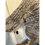 Gotha Italy Women's Knit Sweater Wool Alpaca Mohair Blend Textured Top Gray Size M Photo 5