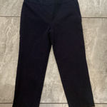 Talbots  Chatham Crop Pants Navy Blue Women's Size 8 Stretch Blend Casual Office Photo 0