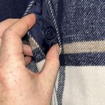 Women’s Mossimo Wool Blend Plaid Mid Length Hooded Coat Size Small Photo 3