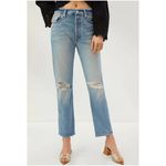 Anthropologie EDWIN Tash Mid-Rise Relaxed Straight Jeans Photo 9