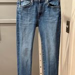 EDWIN ELIN CROP STRAIGHT JEAN IN VIBE WASH SIZE 25 Blue Photo 4