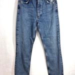 AGOLDE NWT 26 Nico High Rise Slim Boot Jeans Distress 5-Button Closure $168 MSRP Photo 2