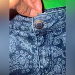 Etro Milano Women's Paisley Blue Jeans size 28 Photo 3