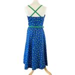 Jenni Vintage  Dress strappy 60s style Blue Green size 9/10 read description Photo 1