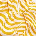 ZARA Halter Neck Satin Effect Print Crop Top White Orange Size XS New With Tags Photo 10