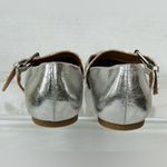 DV by Dolce Vita Silver Marcello Buckle Strap Mary Jane Flats, Sz 9.5, NWOB Photo 5