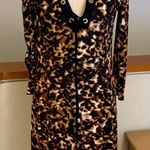 Roberto Cavalli  Black and animal print  Patterned dress Photo 0