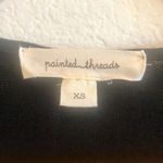 Painted Threads Long Black Cardigan Photo 3