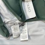 Tie Neck Bikini Small Olive Green Photo 5