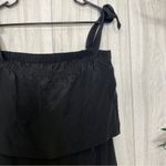 Madewell NEW Silk Off The Shoulder Tie Sleeve Mini Dress size 6 NWT Photo 7