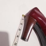 Aquatalia Red Patent Leather Pumps Heels Shoes Photo 6