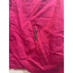 MESMERIZE Hot Pink Cable Knit Sleeve Bomber Jacket Women's Medium Zip Front Photo 2