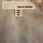 June and Hudson Blouse with smocked waist, wrap closure. Very  size small fit Photo 3