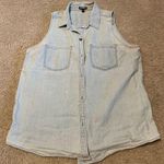 EXPRESS denim button down shirt Photo 0