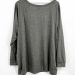 Torrid Sweatshirt Gray Choker Neck Sz 4 4X NEW Photo 3