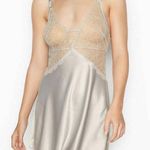 Victoria's Secret  White Slip Lace Dress Photo 0