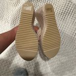 BEACH BY MATISSE BRAIDED WEDGE SANDALS CREAM 9M WOMENS Size 9 Photo 5