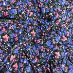 ASTR Shirred Bottom Purple Floral Mini Dress NWT Photo 7