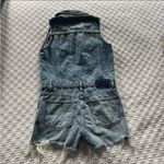 ZARA  Sleeveless Denim Romper/Playsuit Photo 3