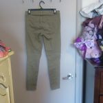 Paige ankle zip zipper cargo denim jeans in fatigue green olive green size 28. Photo 7
