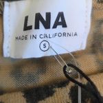 LNA  New with Tags Black and Tan Leopard Cardigan Photo 3
