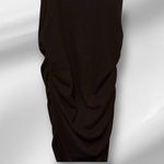 Michael Stars  Wren Midi Black Dress with Slit nwt Photo 5