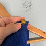 Armani Exchange Cobalt Blue Sleeveless Mini A Line Dress Sz 2 Party Cocktail Photo 5