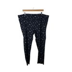 Vera Bradley NWOT Garden Ditsy Floral Polka Dot High Rise Leggings Navy Multi 3X Photo 1