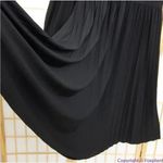 Eloquii NEW  black Knot Front Pleated Skirt Dress, plus size 18‎ Photo 6