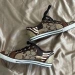 Coach Brown Low Top Sneakers Photo 0