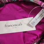 NWT Francesca's Striped Bikini Top (M) Pink Size M Photo 6