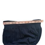 Vera Bradley Navy Blue Wide Leg Capri Boho Lightweight Lace Trim Pants Small Photo 2