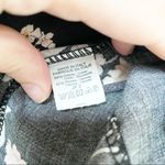 Brandy Melville Black Floral Tank Top One Size Photo 4