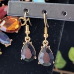 Stunning Multi Color Flower Necklace Set Gold Photo 2