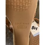 Cole Haan Women's Size 10 Crystal Slingback Wedge Sandals Brown Strappy Photo 8