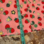 Modcloth Pink A-Line Skirt with Strawberry Print Photo 6