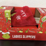 Dr. Seuss Nwt Women THE GRINCH slippers Photo 0