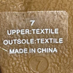 Nicole Miller Olivia Miller Women's Black/Brown Faux Suede Wedge Boots Size 7 Photo 7