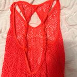 coral baiting suit cover up Red Size M Photo 1
