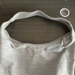 Charlotte Russe Vintage‎ Y2K  Gray Sweatshirt Bag Purse Baddie 90s Large Comfort Photo 2