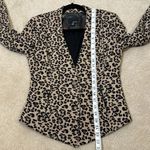 Greylin Cheetah Animal Print Ponti Jacket Blazer Mob Wife Women Size XS Photo 5