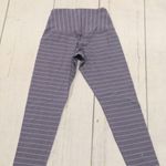 Glyder  purple  blue striped leggings Photo 4