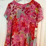 Eliza J Eliza‎ J. Pink Floral Dress Size 12 Photo 2