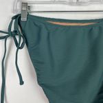 J.Crew NWT  Ribbed Curved-Waist Cheeky String Bikini Bottom Size XL NEW Photo 8